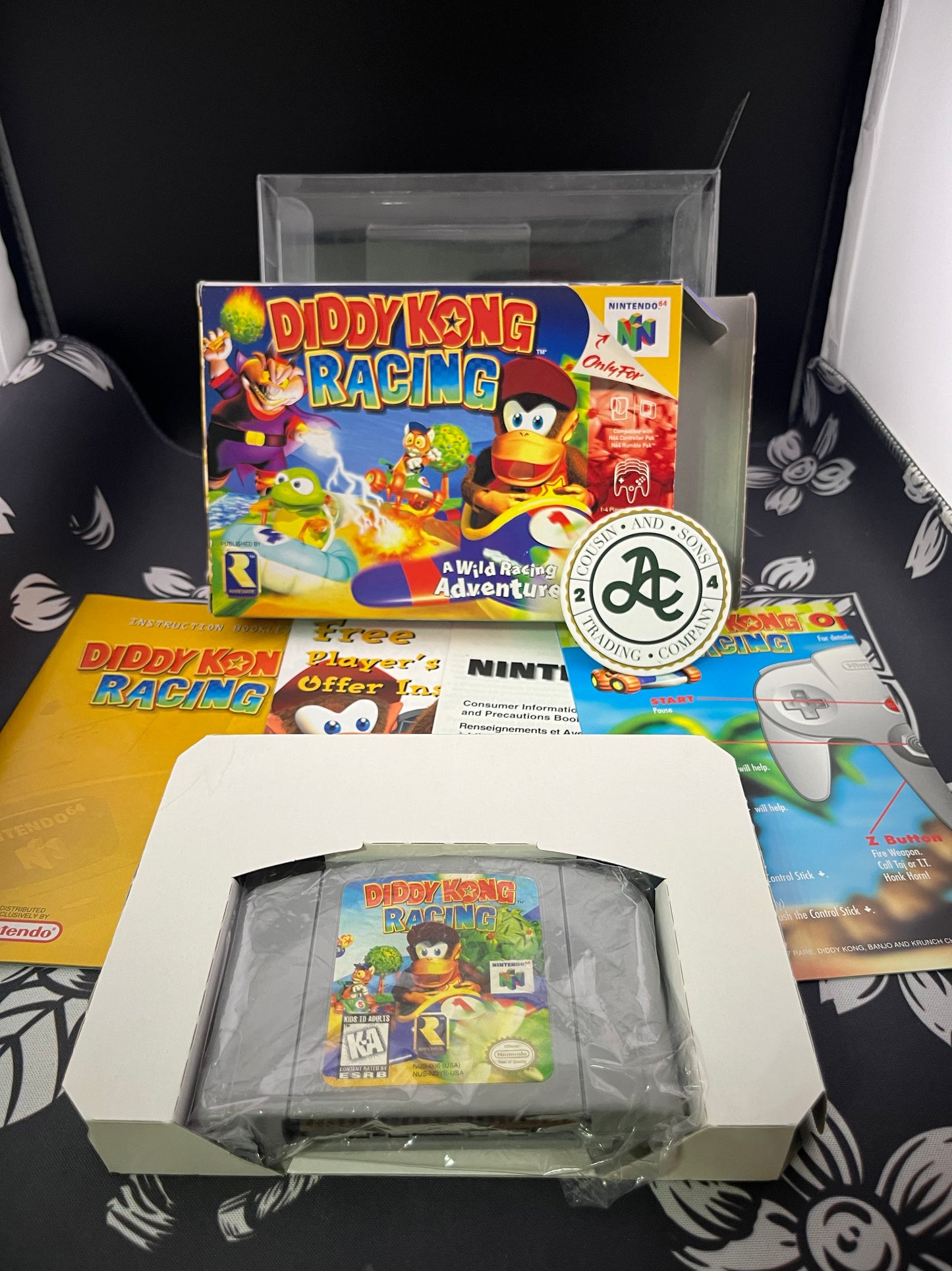 Diddy Kong Racing N64 CIB