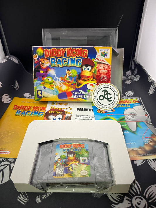 Diddy Kong Racing N64 CIB