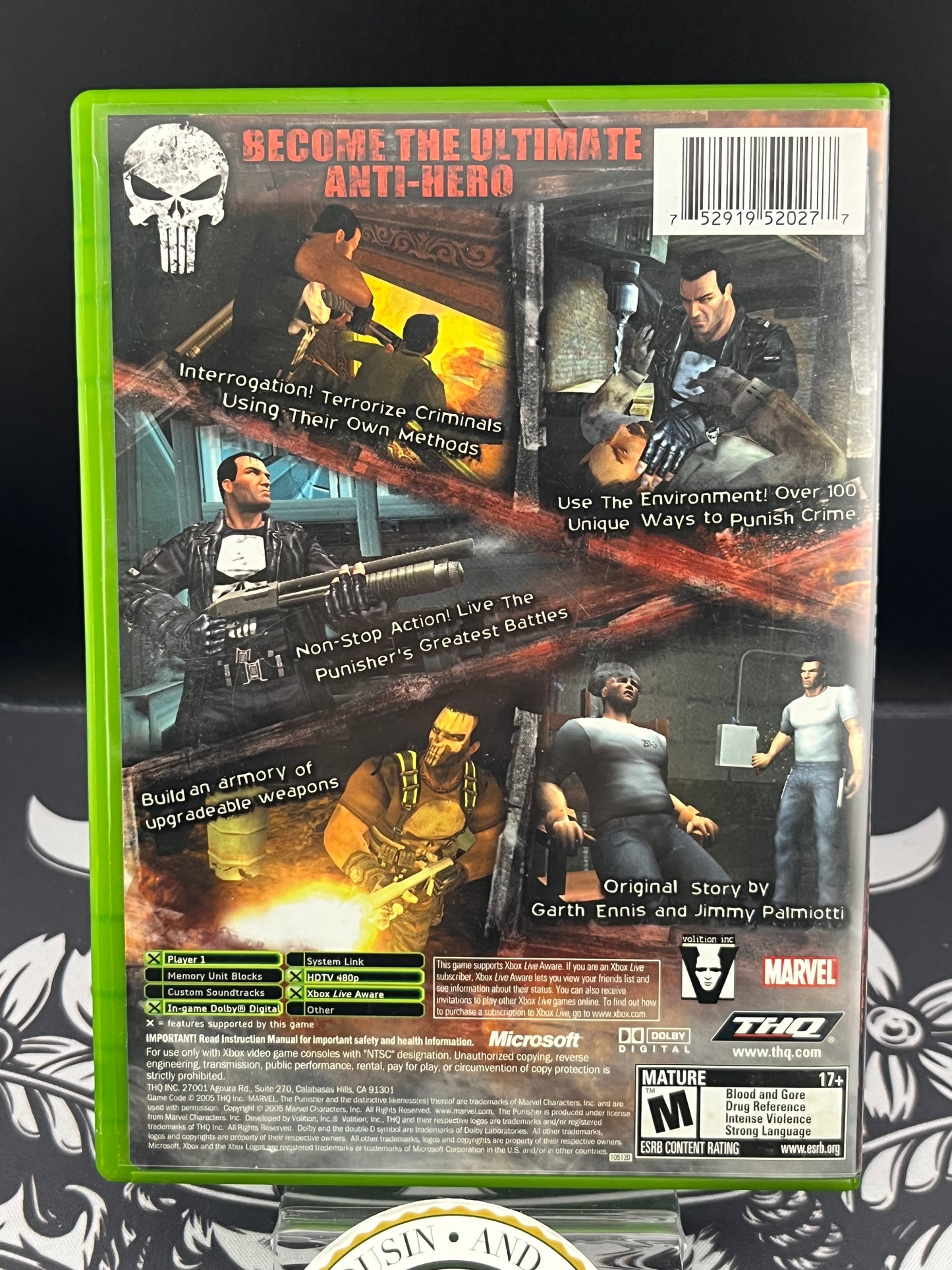 The Punisher Xbox CIB
