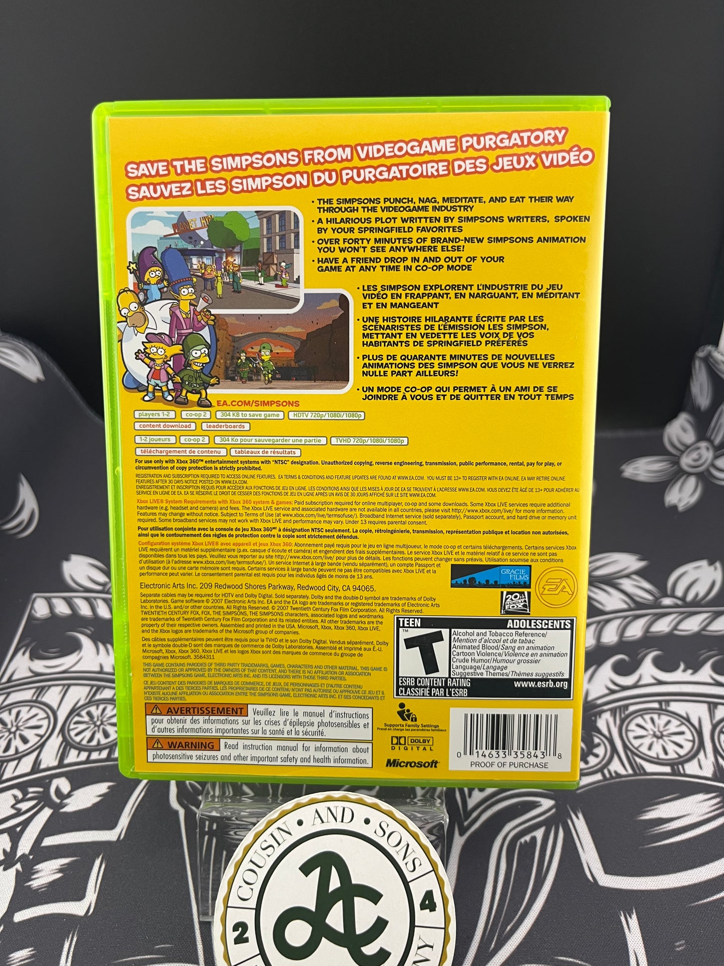 The Simpsons Game Xbox 360