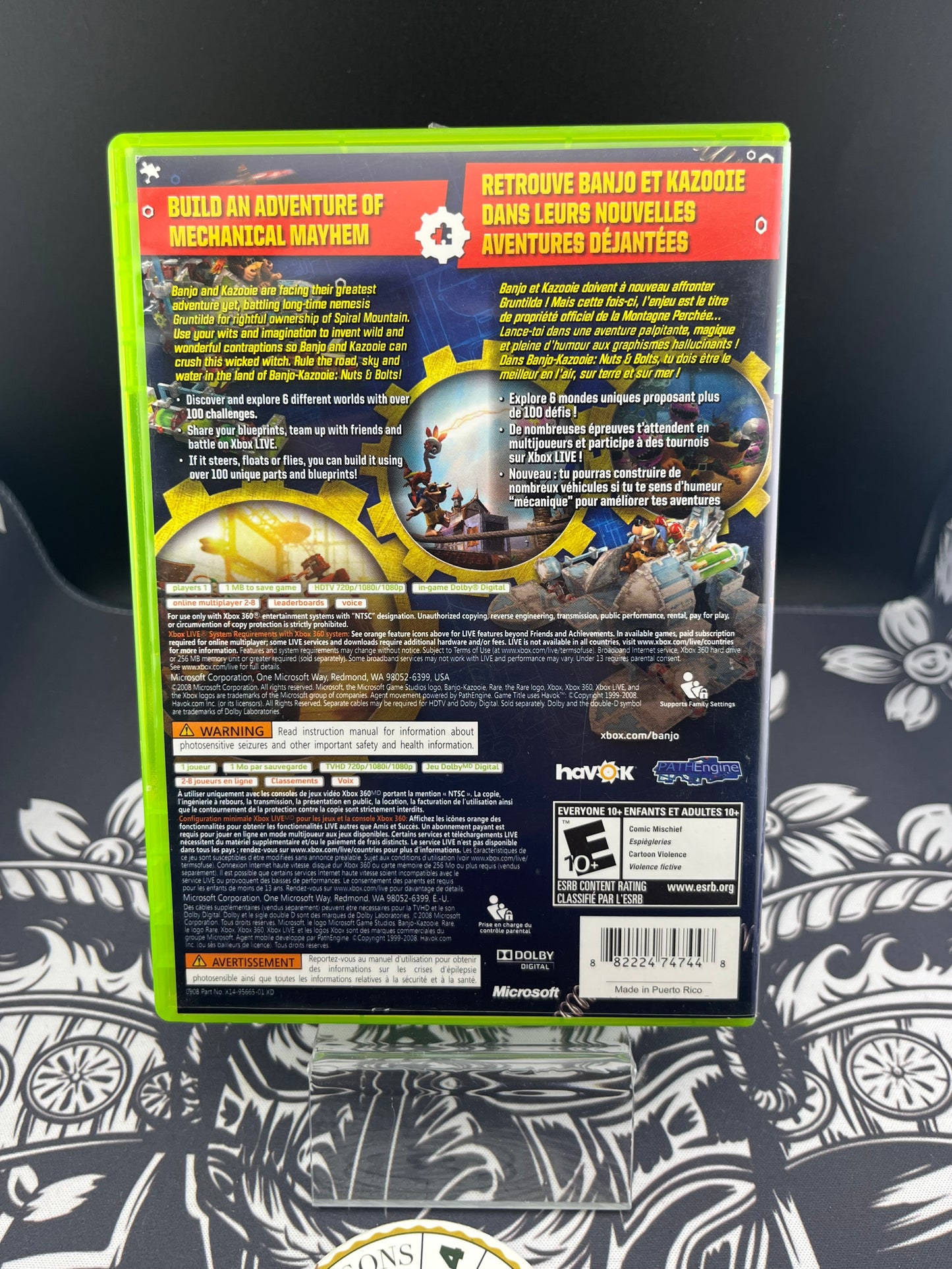 Banjo-Kazooie Nuts & Bolts Xbox 360 CIB