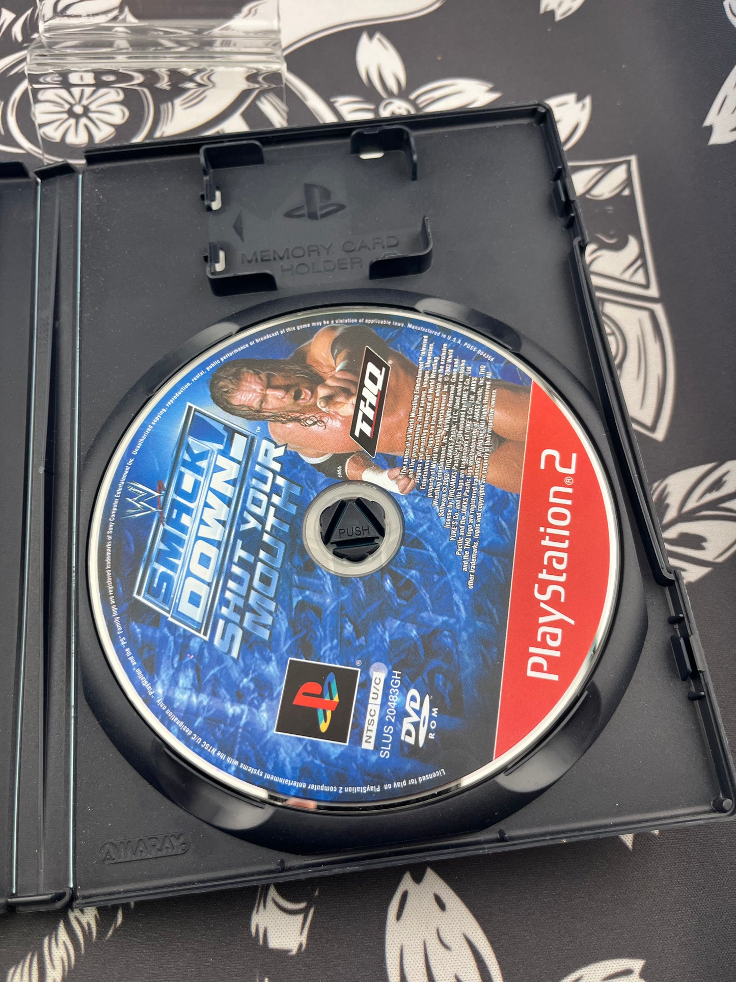 Smackdown Shut Your Mouth PS2 GH CIB