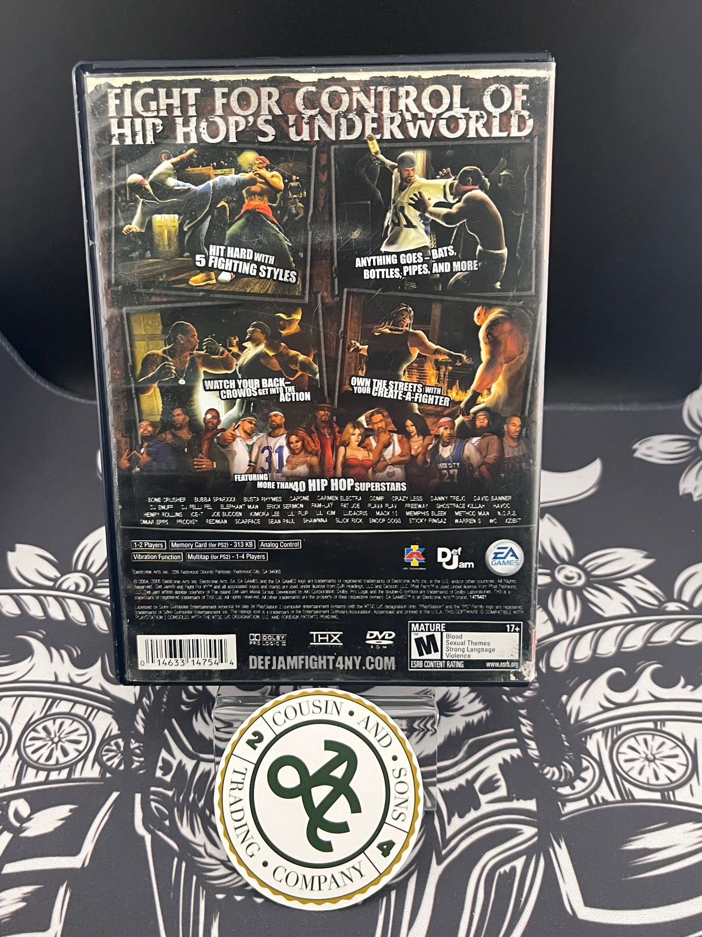 Def Jam Fight for NY Greatest Hits PS2 CIB