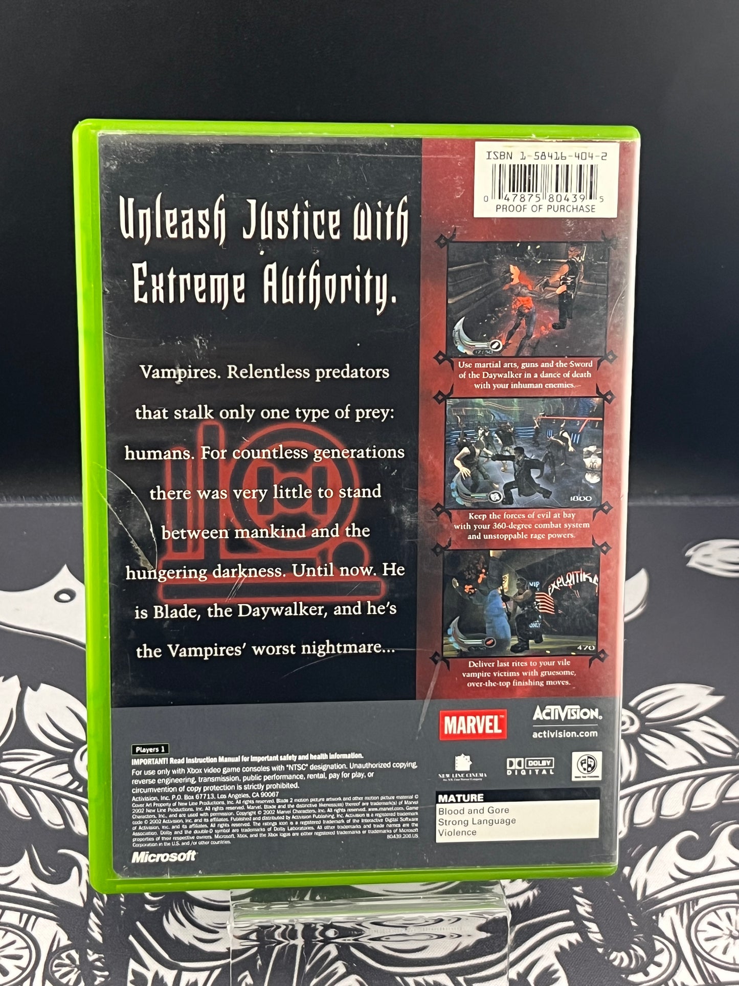 Blade 2 Xbox CIB