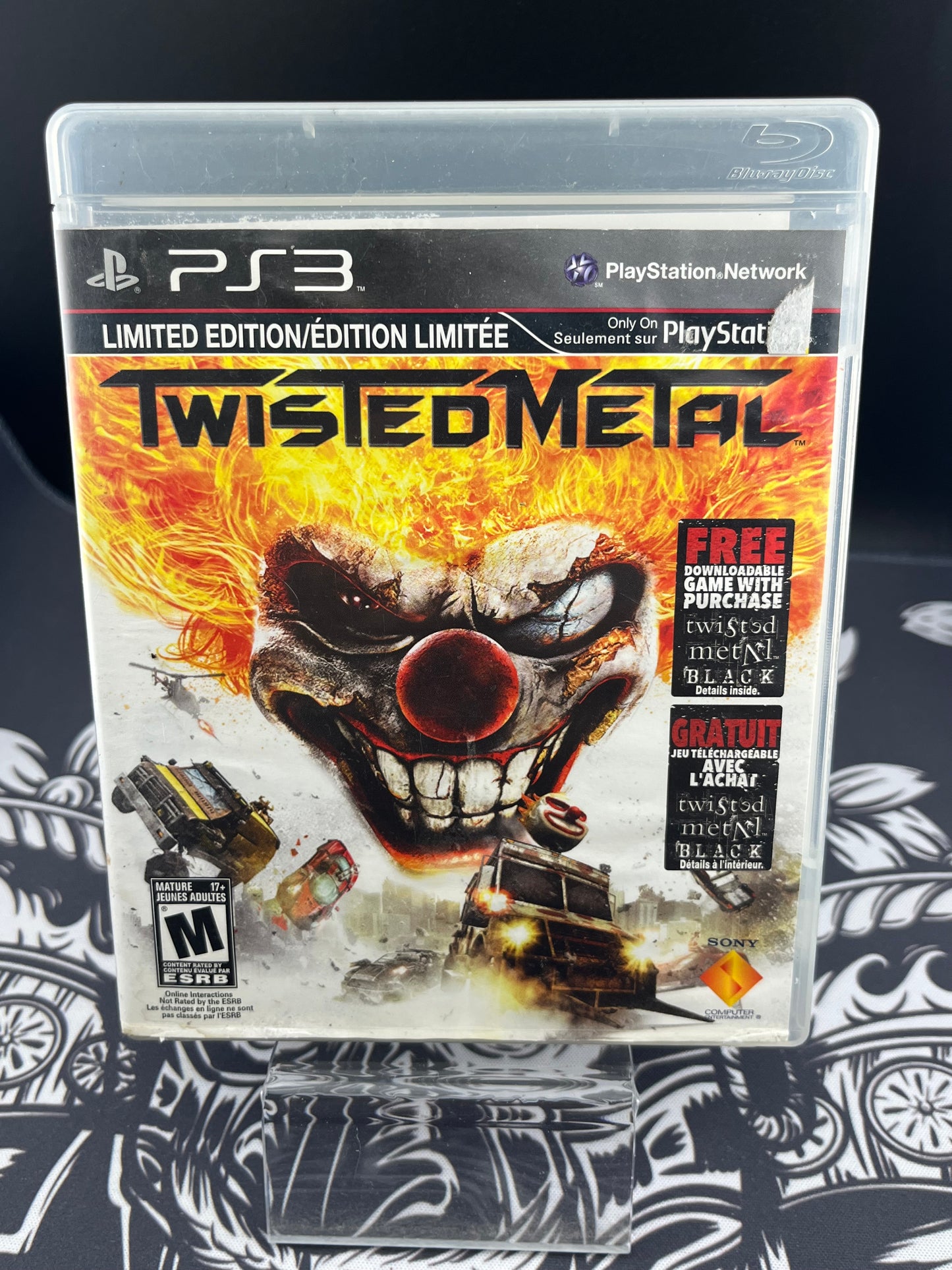 Twisted Metal Limited Edition PS3 CIB (Manual Water Damaged)