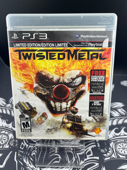 Twisted Metal Limited Edition PS3 CIB (Manual Water Damaged)