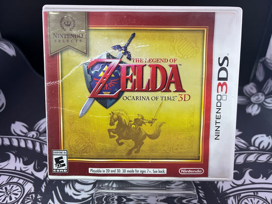 Zelda Ocarina of time 3D 3DS (No Manual + dmg)