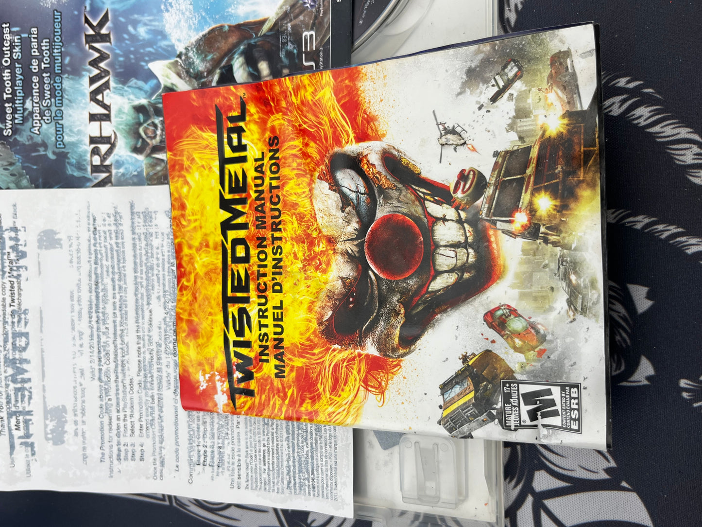 Twisted Metal Limited Edition PS3 CIB (Manual Water Damaged)