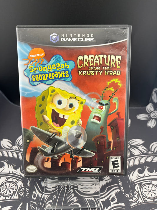 SpongeBob SquarePants Creature from The Krusty Krab GameCube CIB