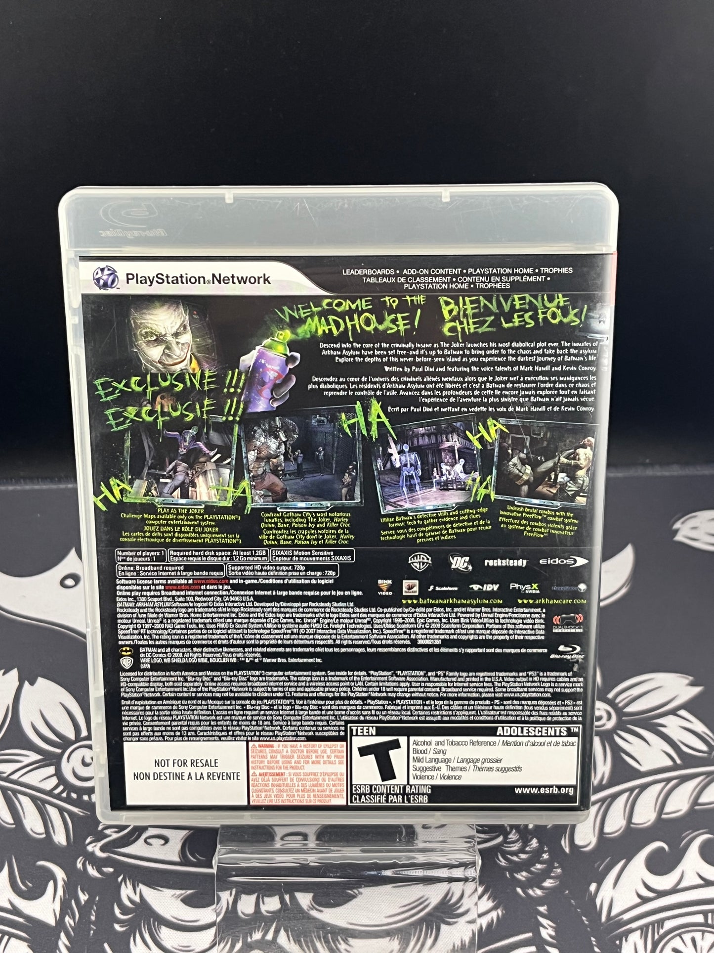 Batman Arkham Asylum PS3 CIB
