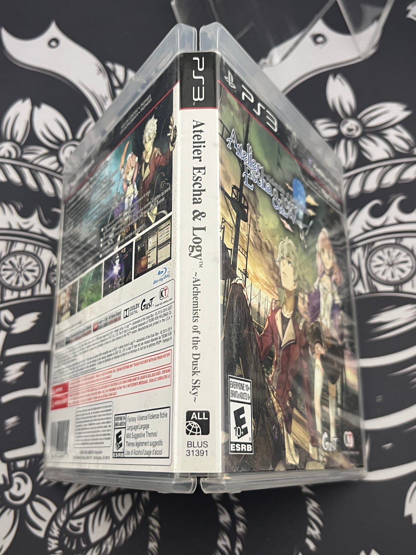 Atelier Escha & Logy Alchemists of the Dusk Sky PS3 CIB