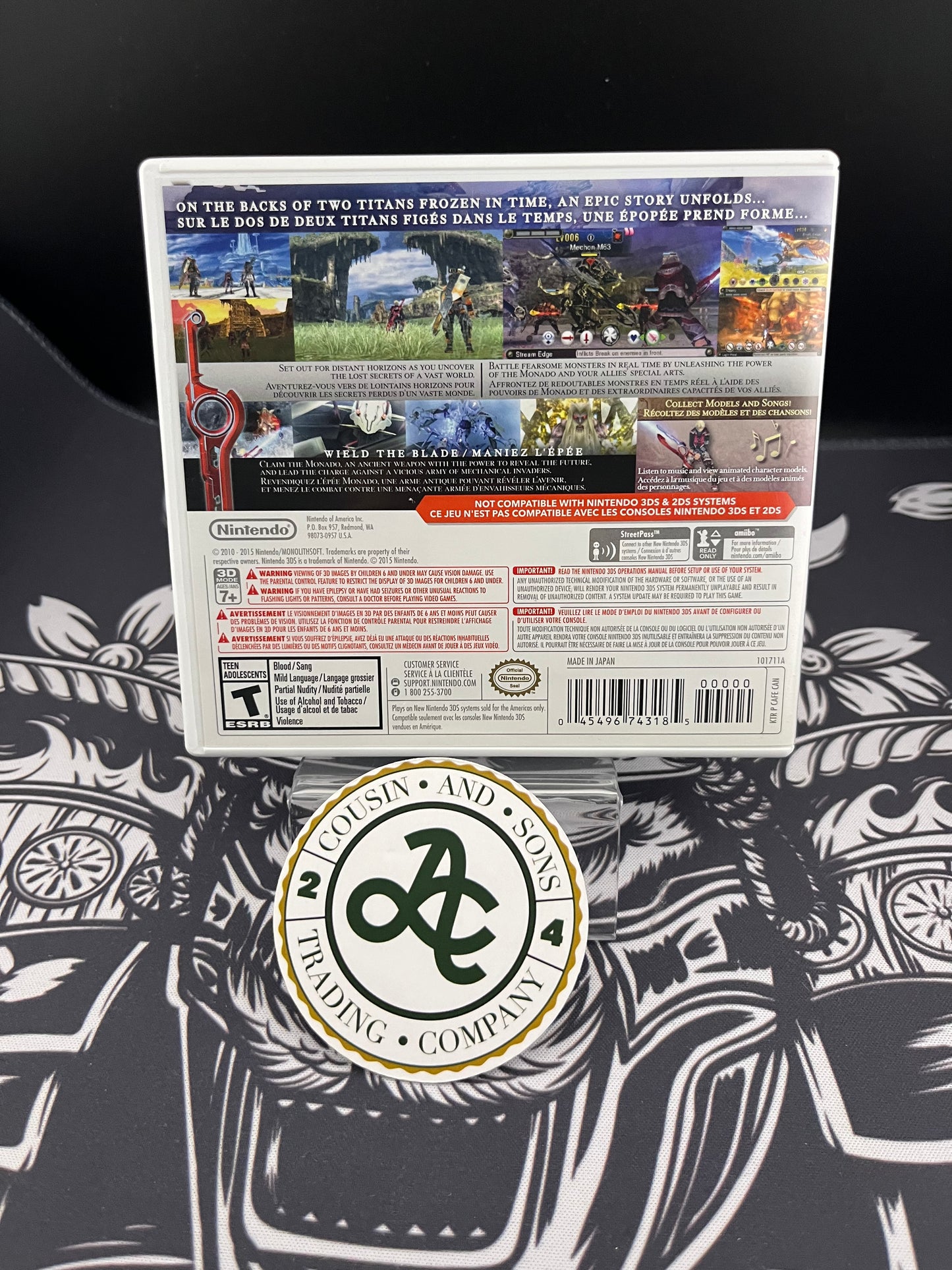 Xenoblade Chronicles 3DS CIB