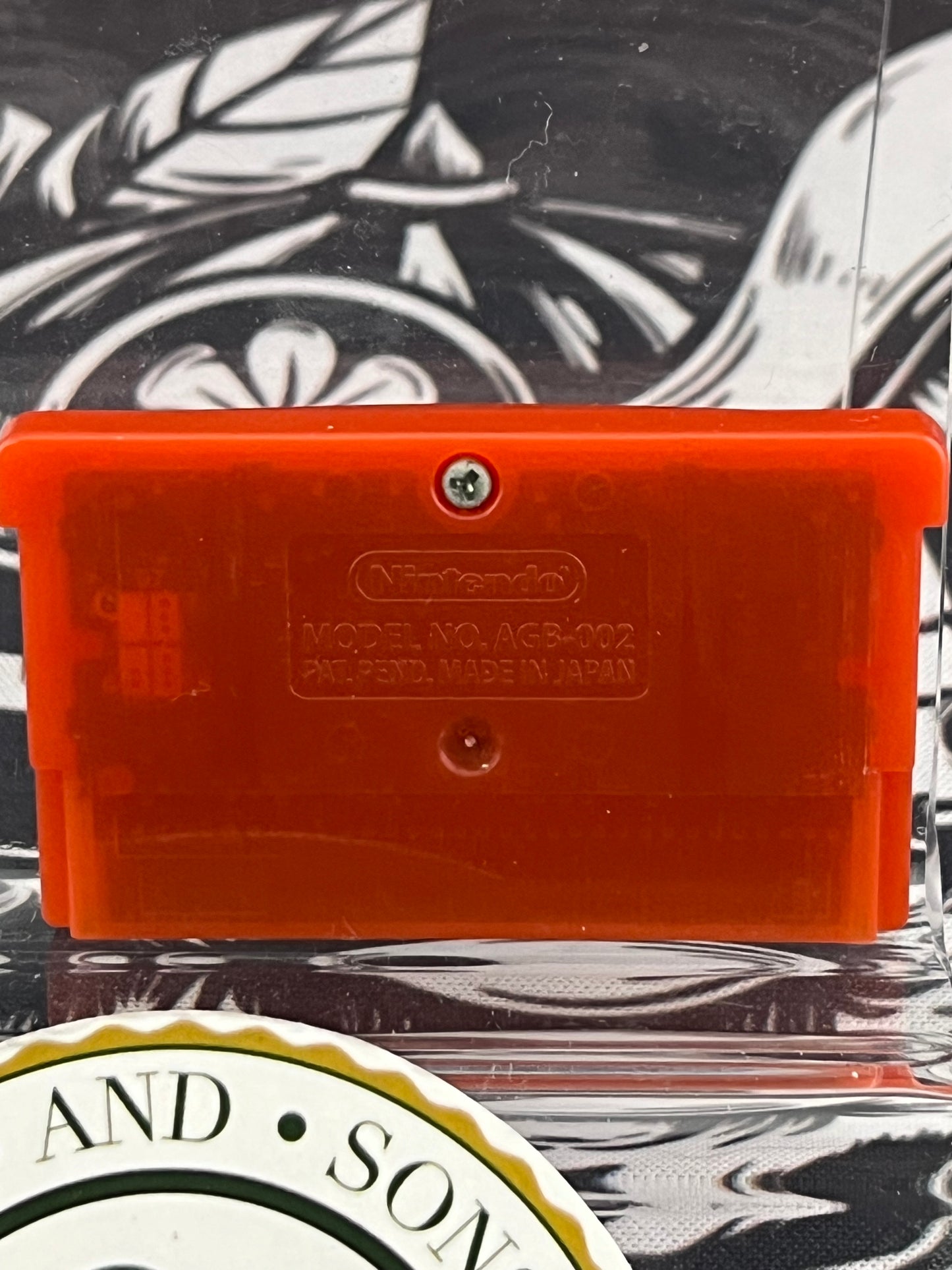 Pokémon Firered GBA Loose okay Label