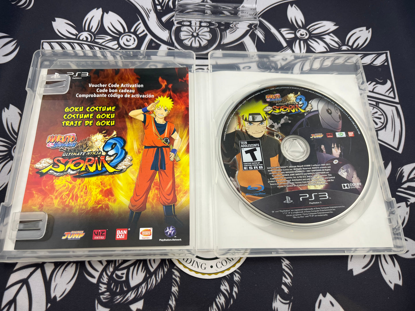 Naruto Shippuden Ultimate Ninja Storm 3 PS3 no manual