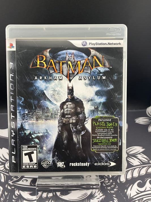Batman Arkham Asylum PS3 CIB