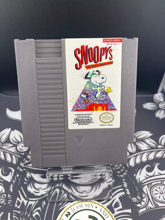 Snoopy’s Silly Sports Spectacular! NES Loose Cartridge Only