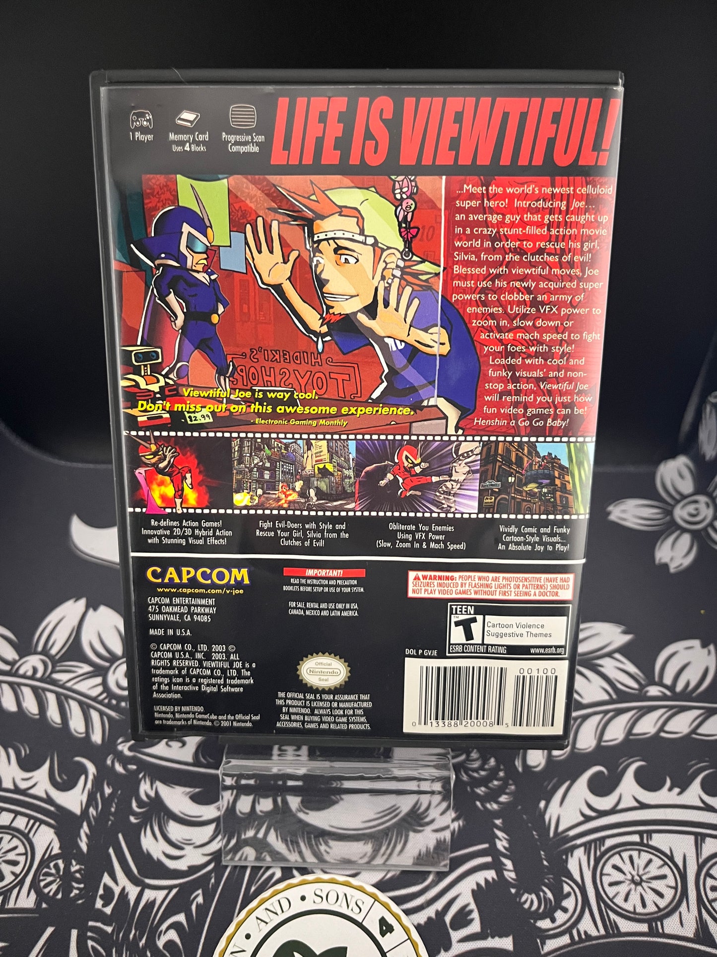 Viewtiful Joe GameCube GC no manual
