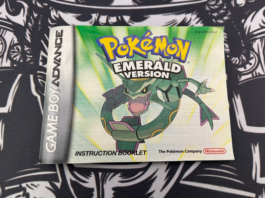 Pokémon Emerald Manual