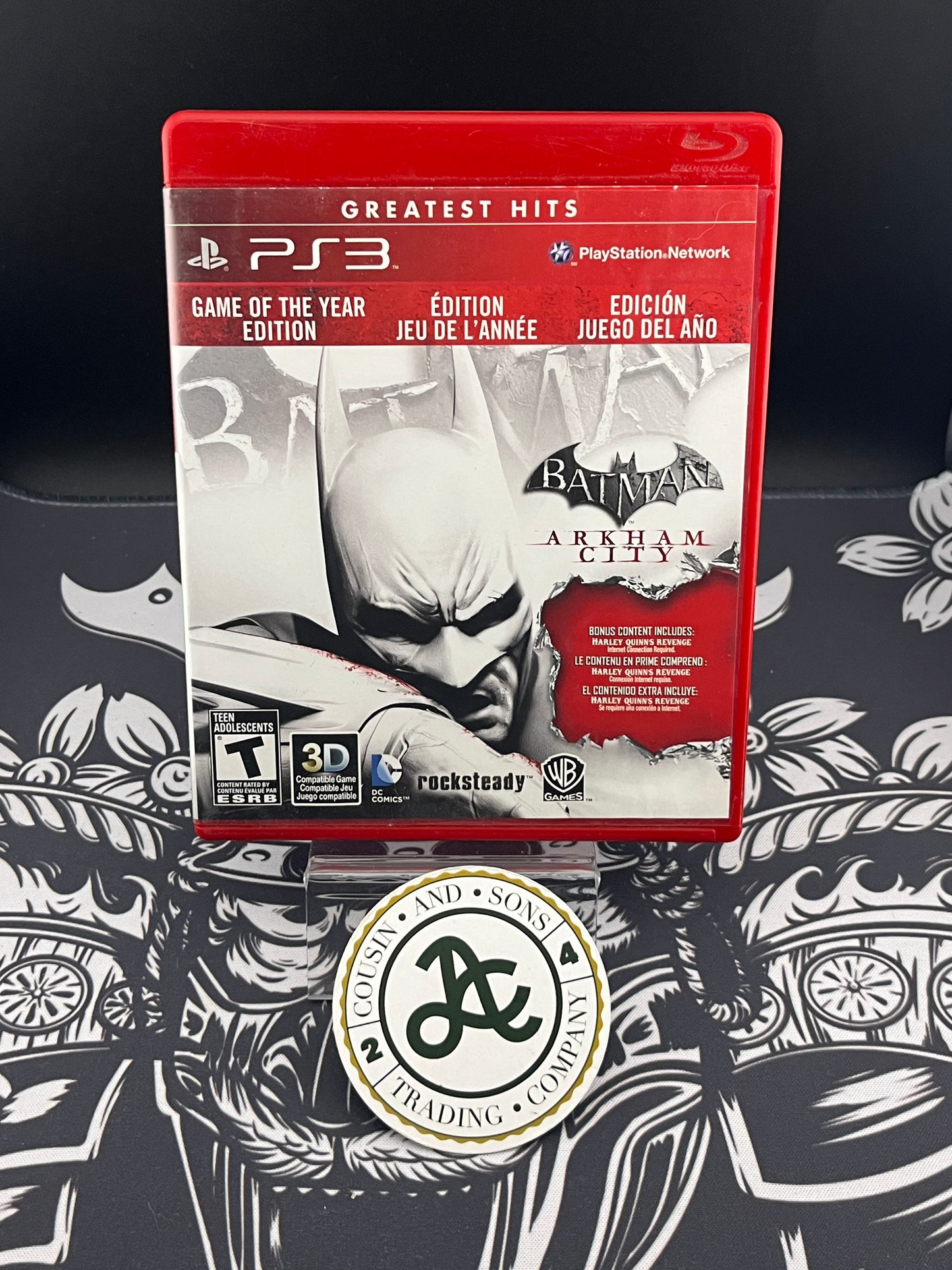 Batman Arkham City Game of the Year PS3 GH CIB