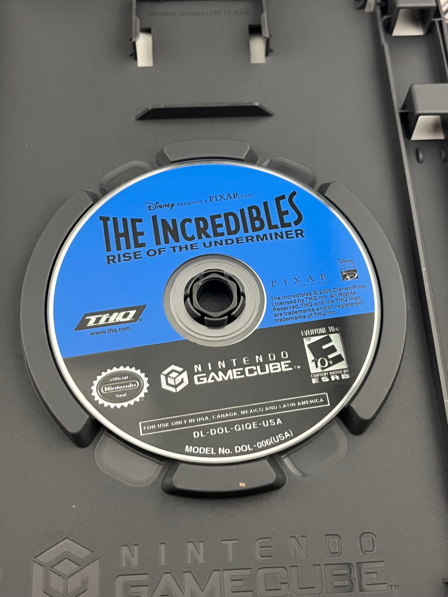 The Incredibles Rise of the Underminer GameCube CIB