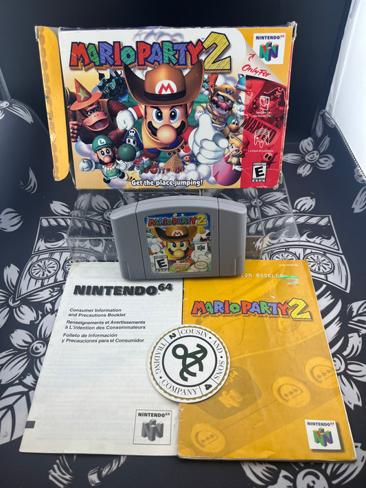 Mario Party 2 N64 CIB