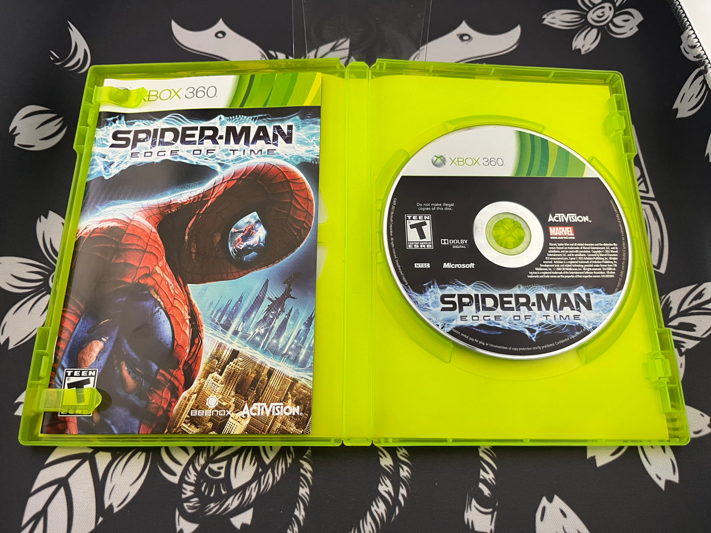 Spiderman Edge of Time  Xbox 360 CIB