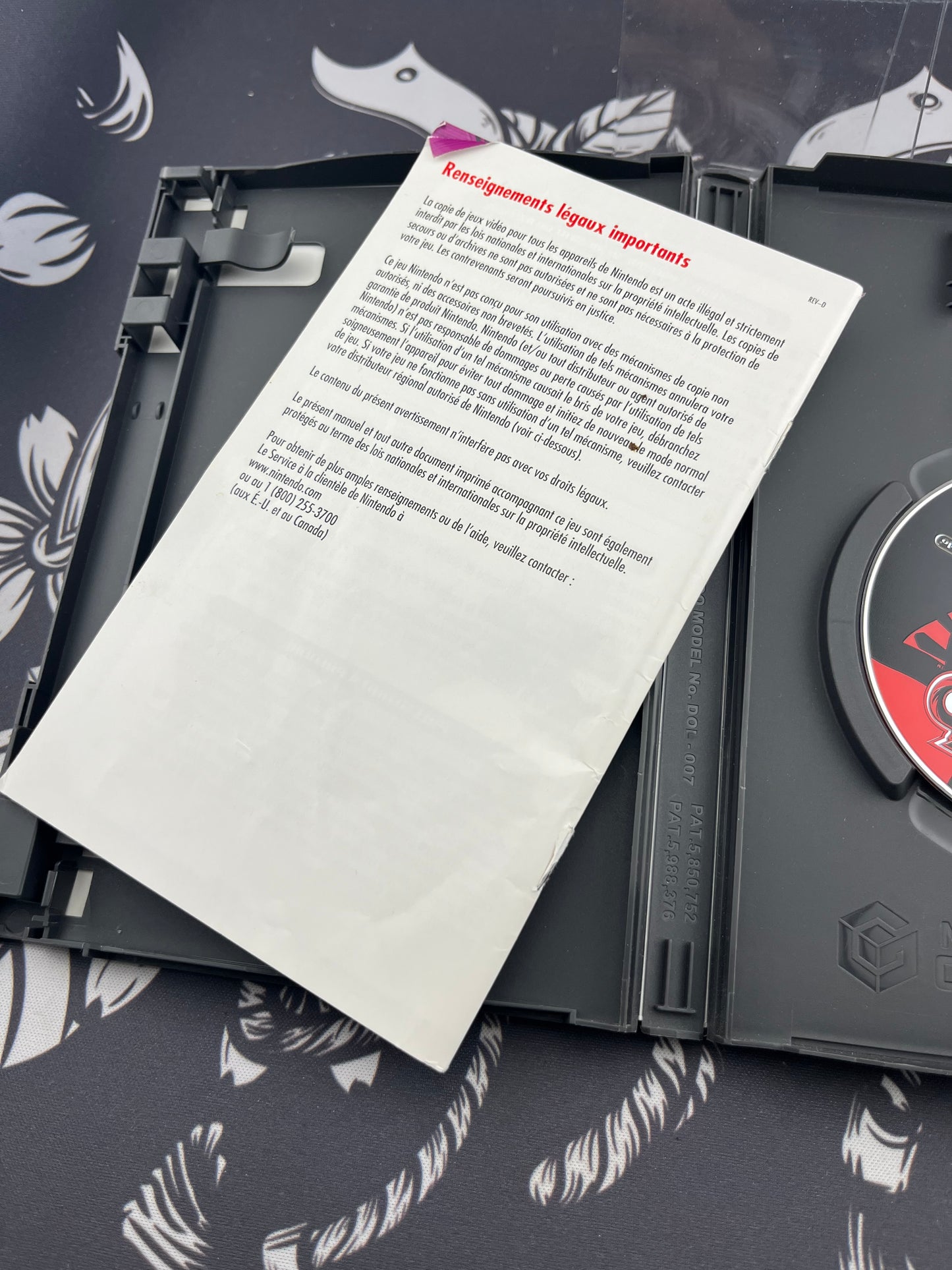 Pokémon XD Gale Of Darkness Gamecube bad Manual
