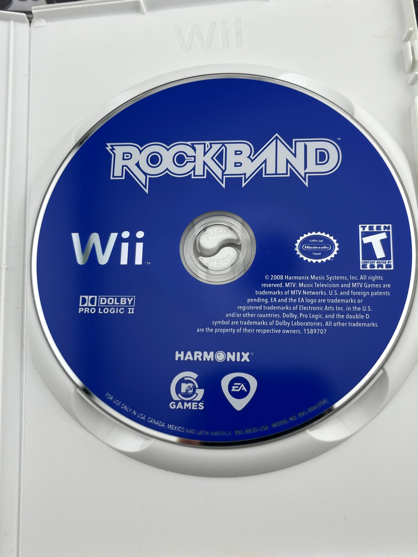 Rock Band Wii CIB