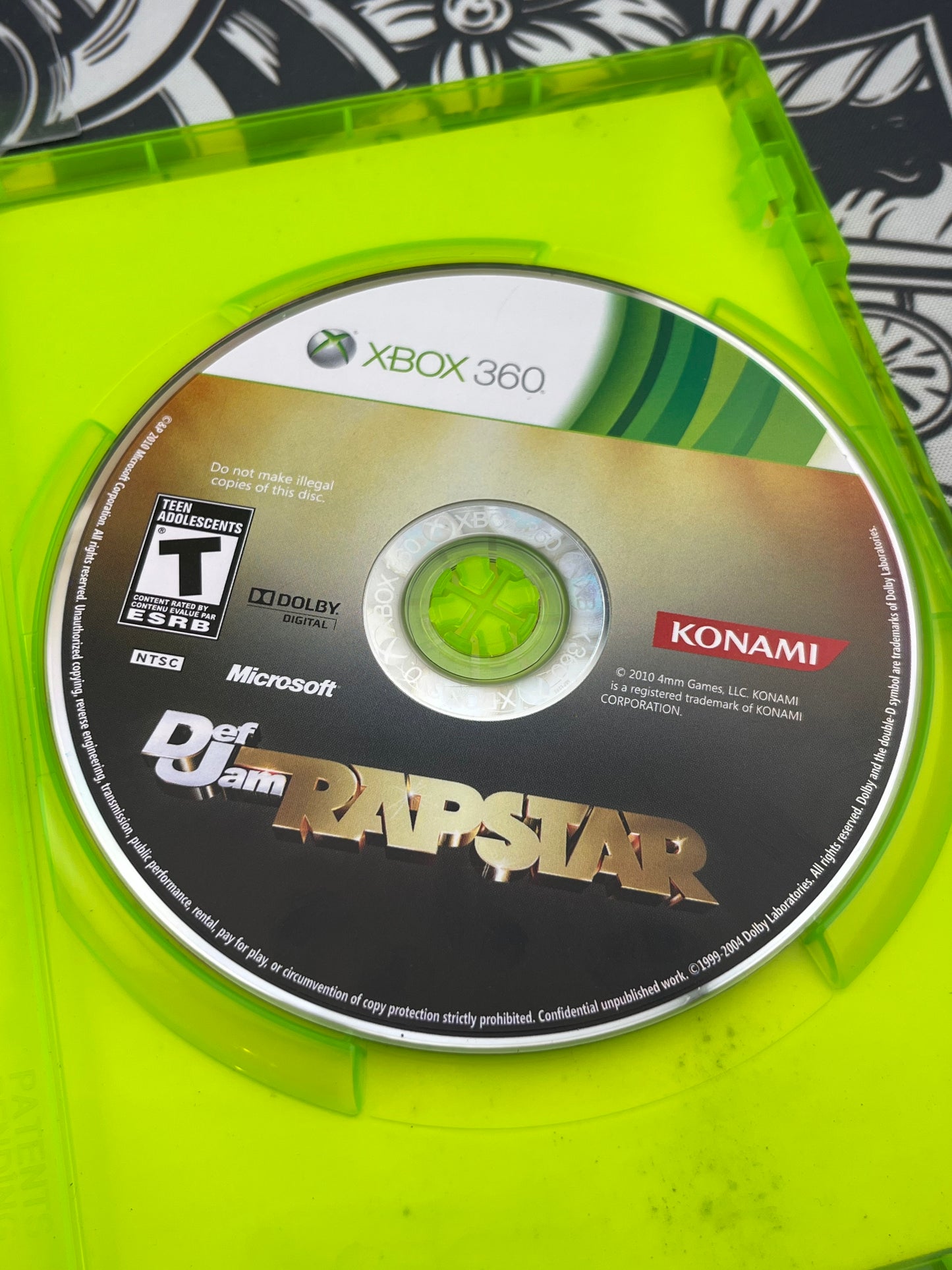 Def Jam Rapstar Xbox 360 CIB