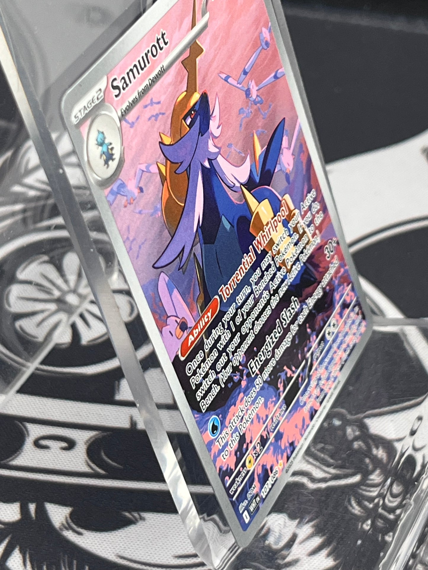 Samurott 107/086 Illustration Rare Near Mint
