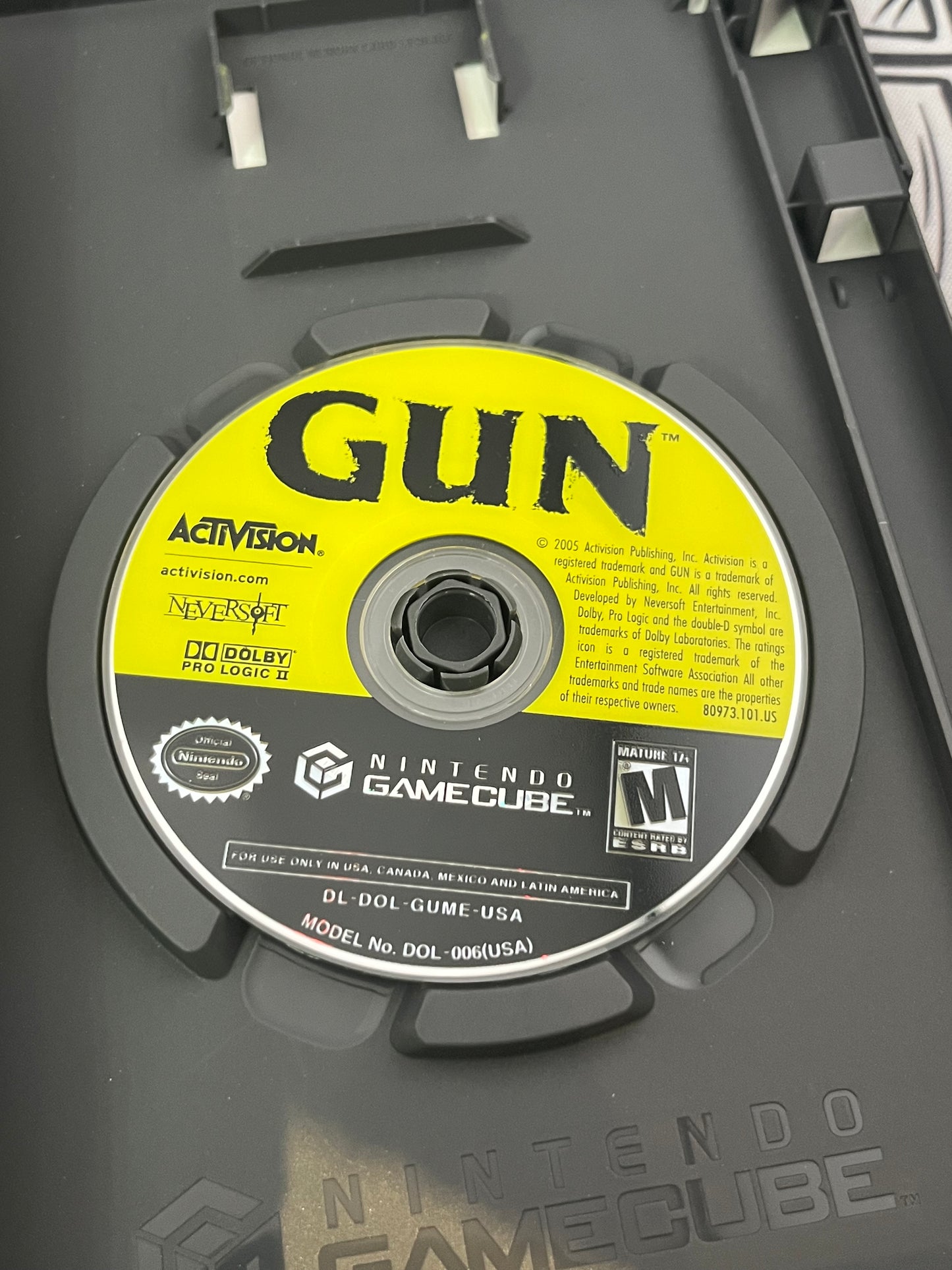GUN GameCube CIB