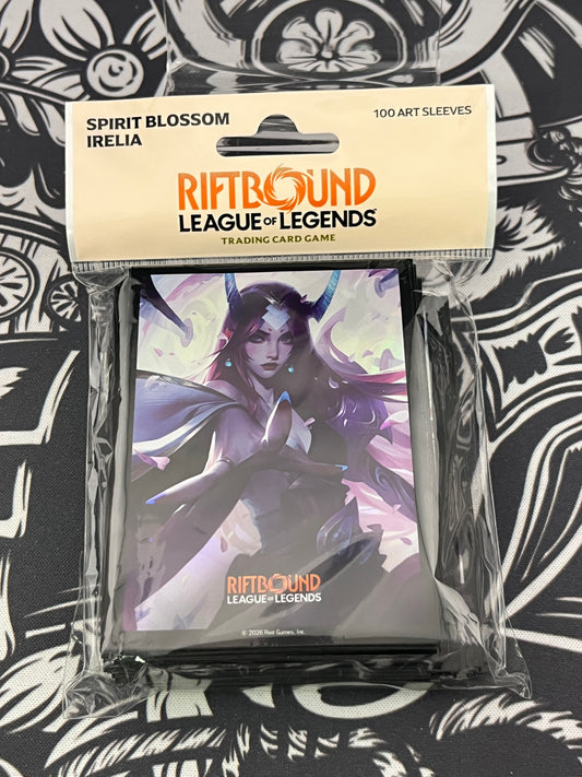 100 Art Sleeves - Spirit Blossom Irelia  - RiftBound League of Legends