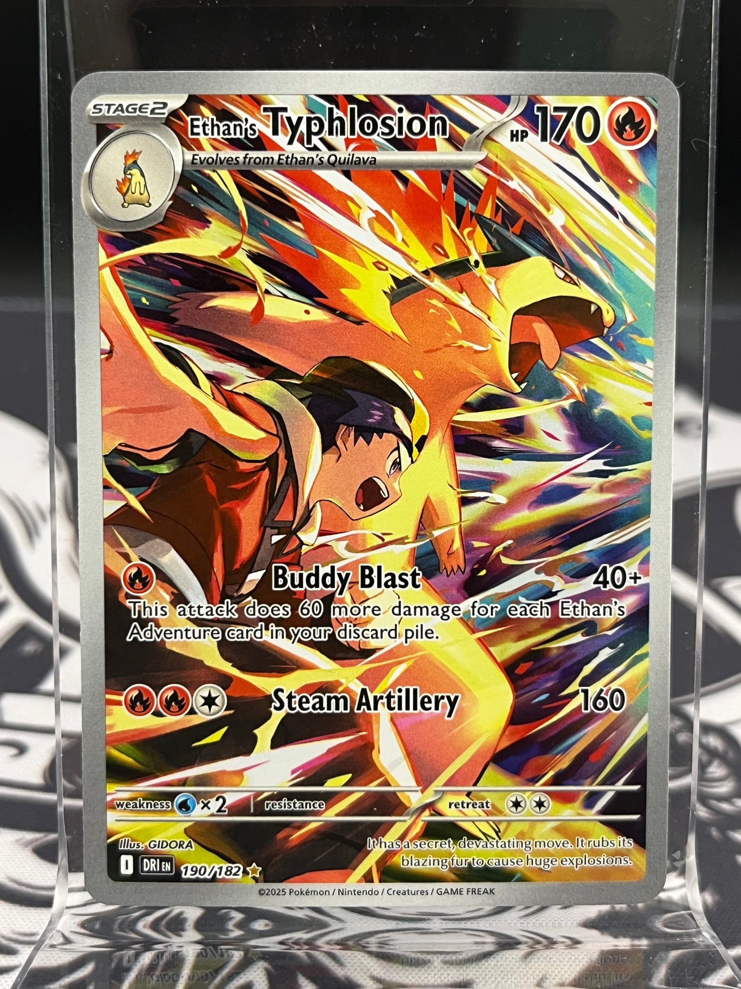 Ethan’s Typhlosion 190/182 Near Mint