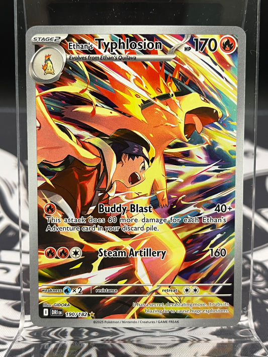 Ethan’s Typhlosion 190/182 Near Mint