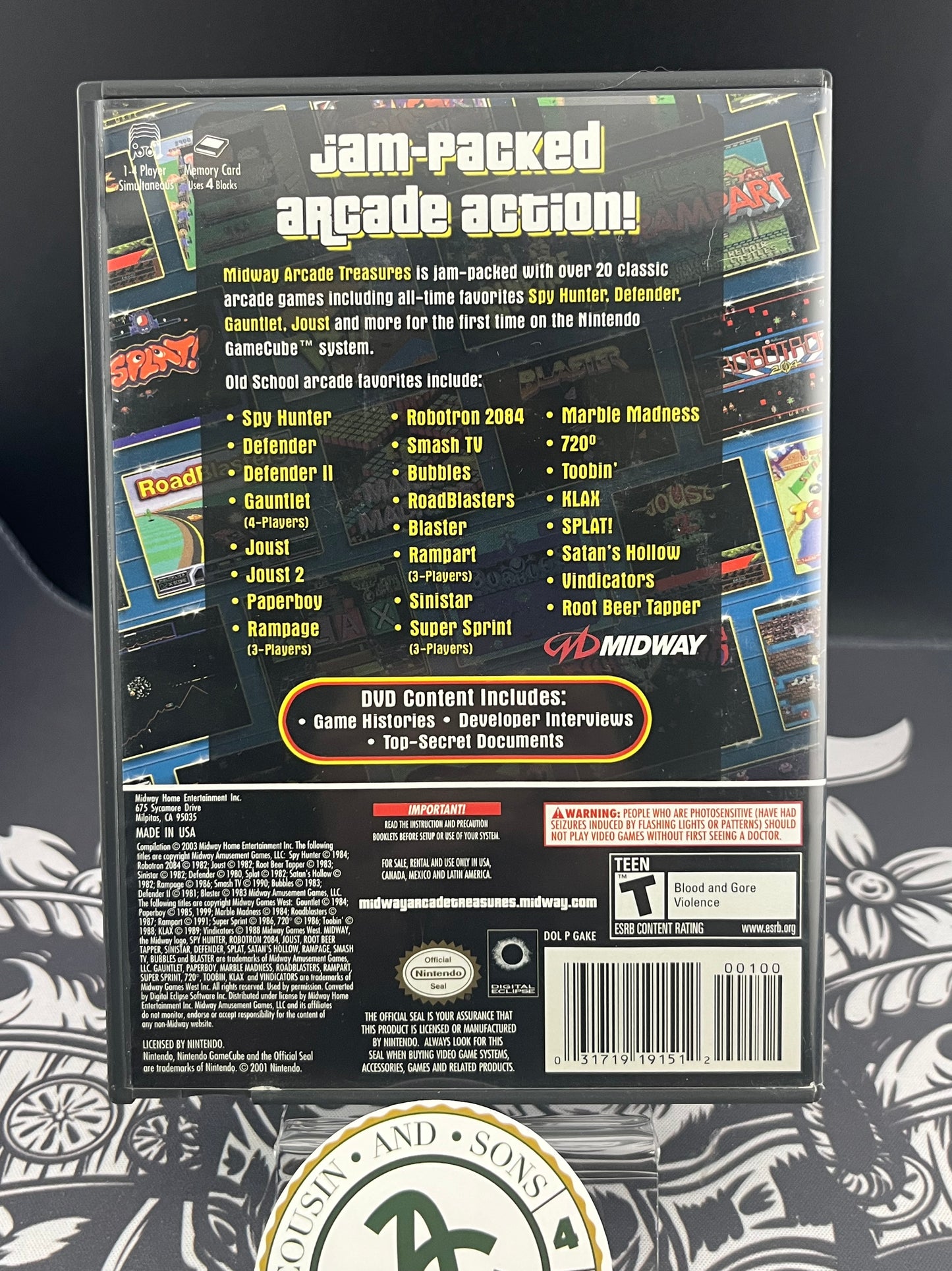 Midway Arcade Treasures GameCube CIB