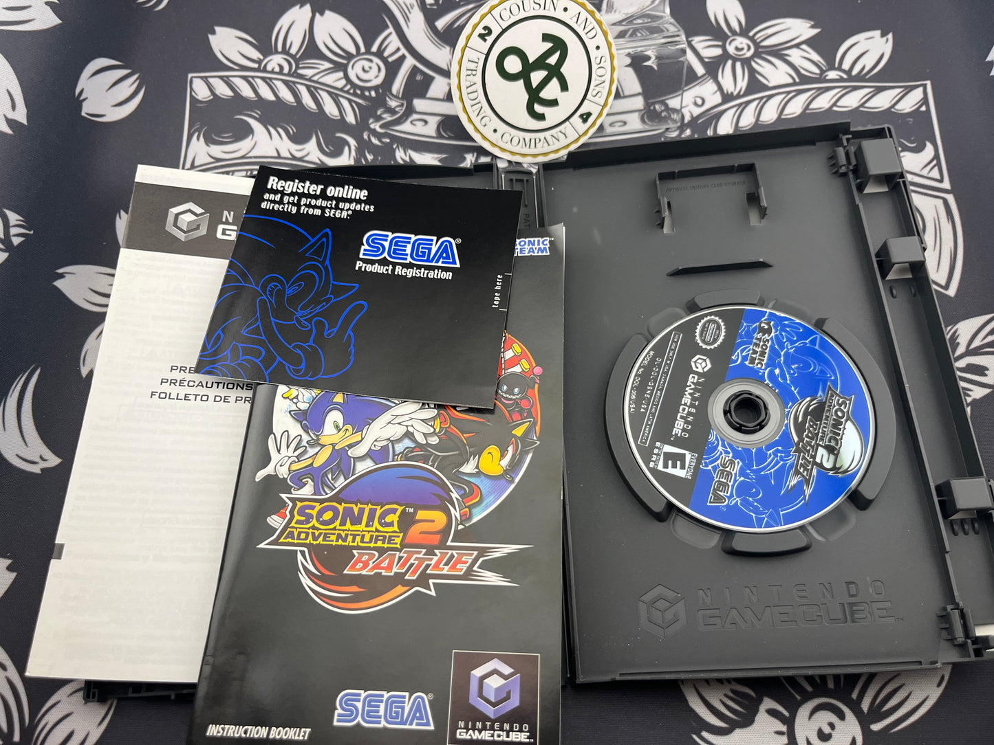 Sonic Adventure Battle 2 Players Choice GameCube CIB