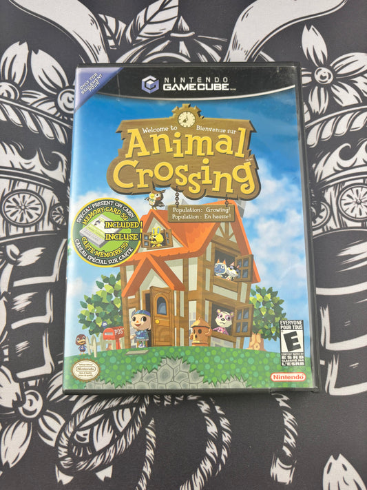 Animal Crossing GameCube black label  CIB
