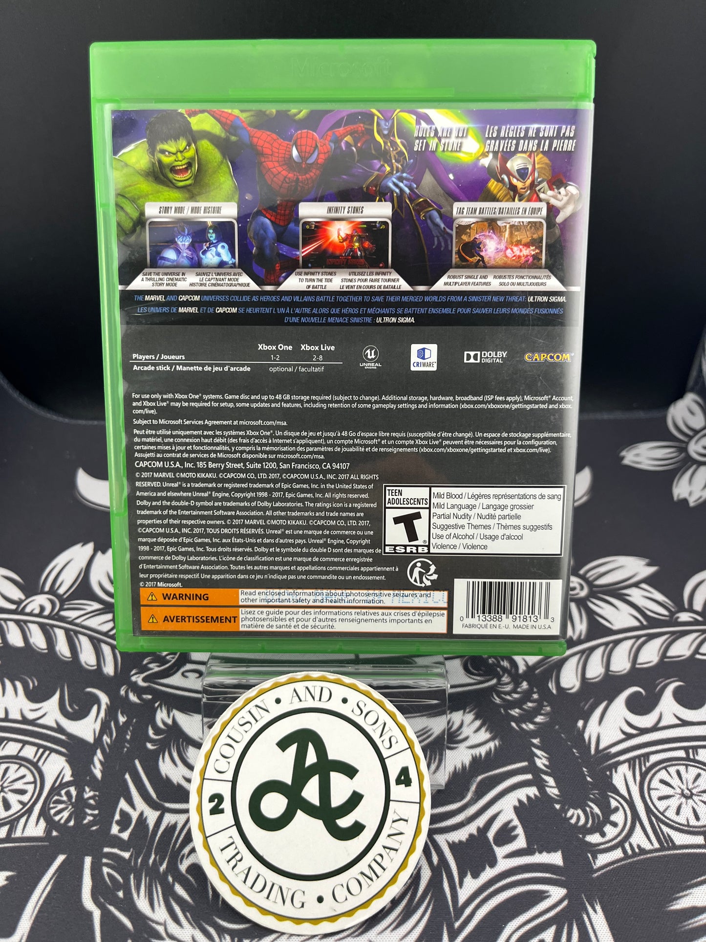 Marvel vs Capcom Infinite Xbox One CIB