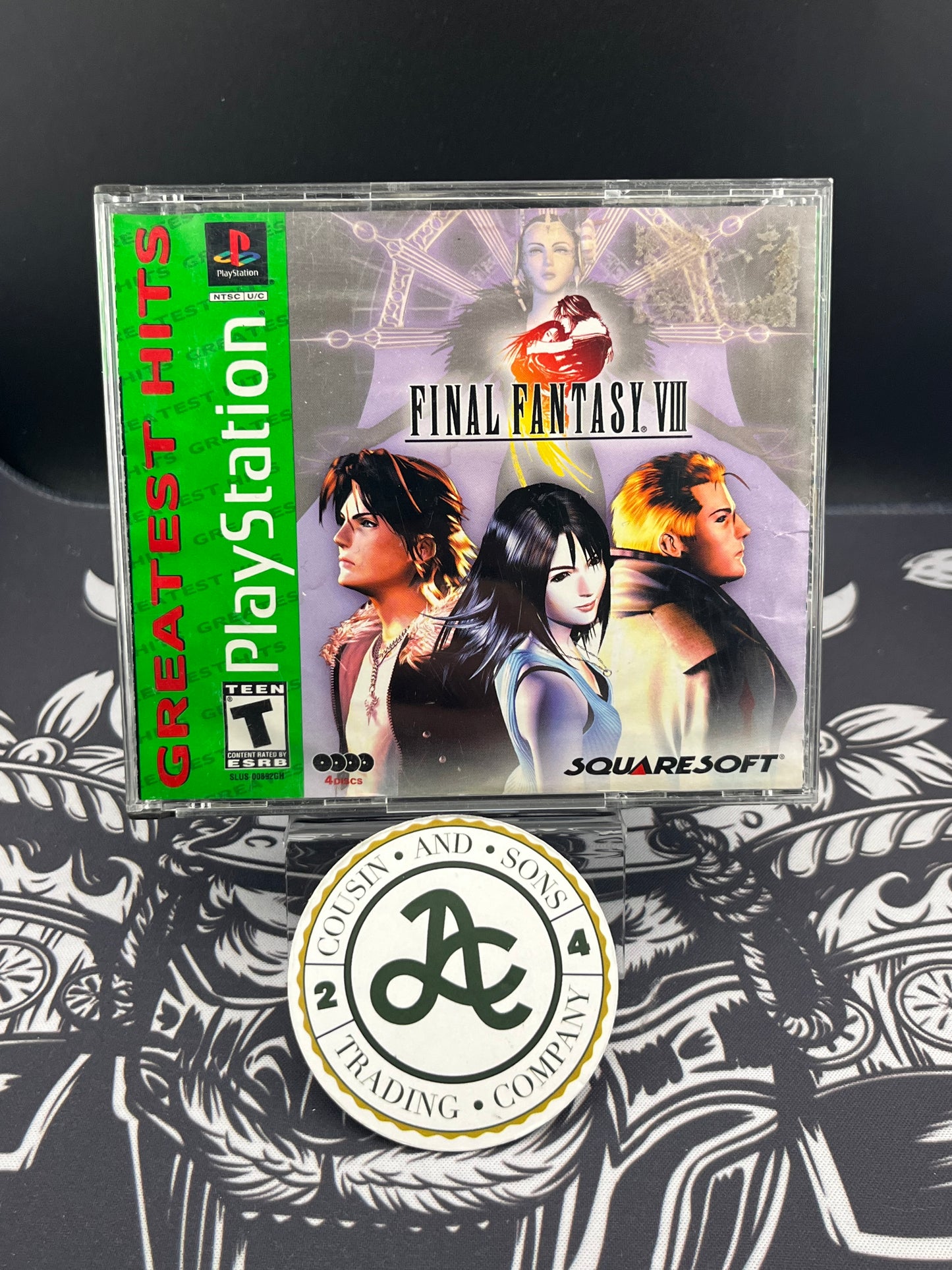Final Fantasy VIII 8 Greatest Hits PS1 CIB