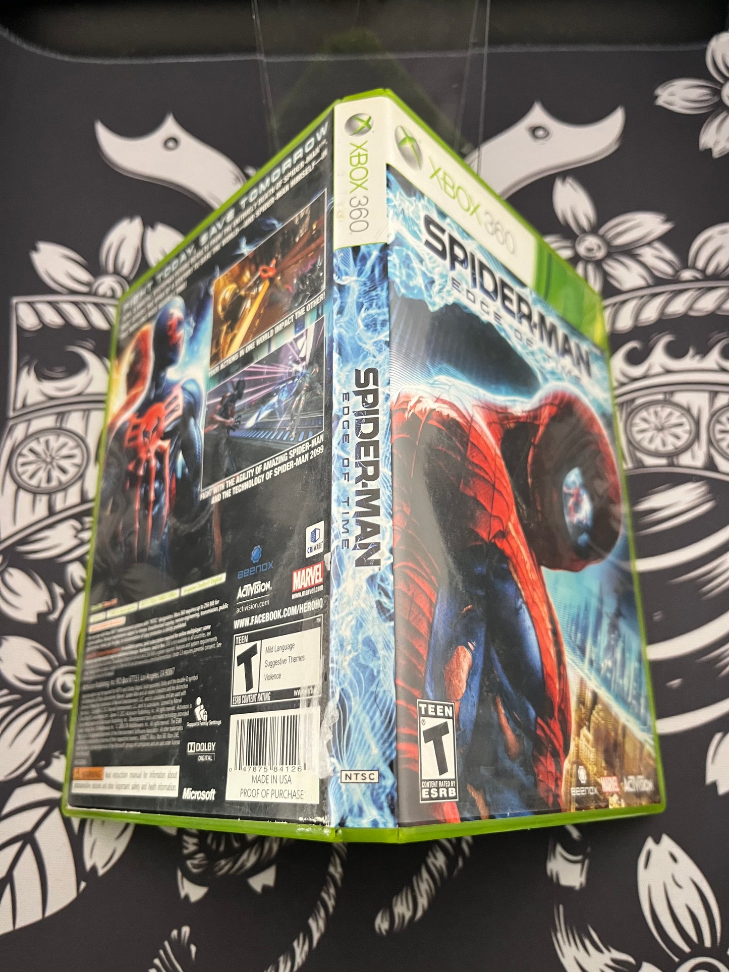 Spiderman Edge of Time  Xbox 360 CIB