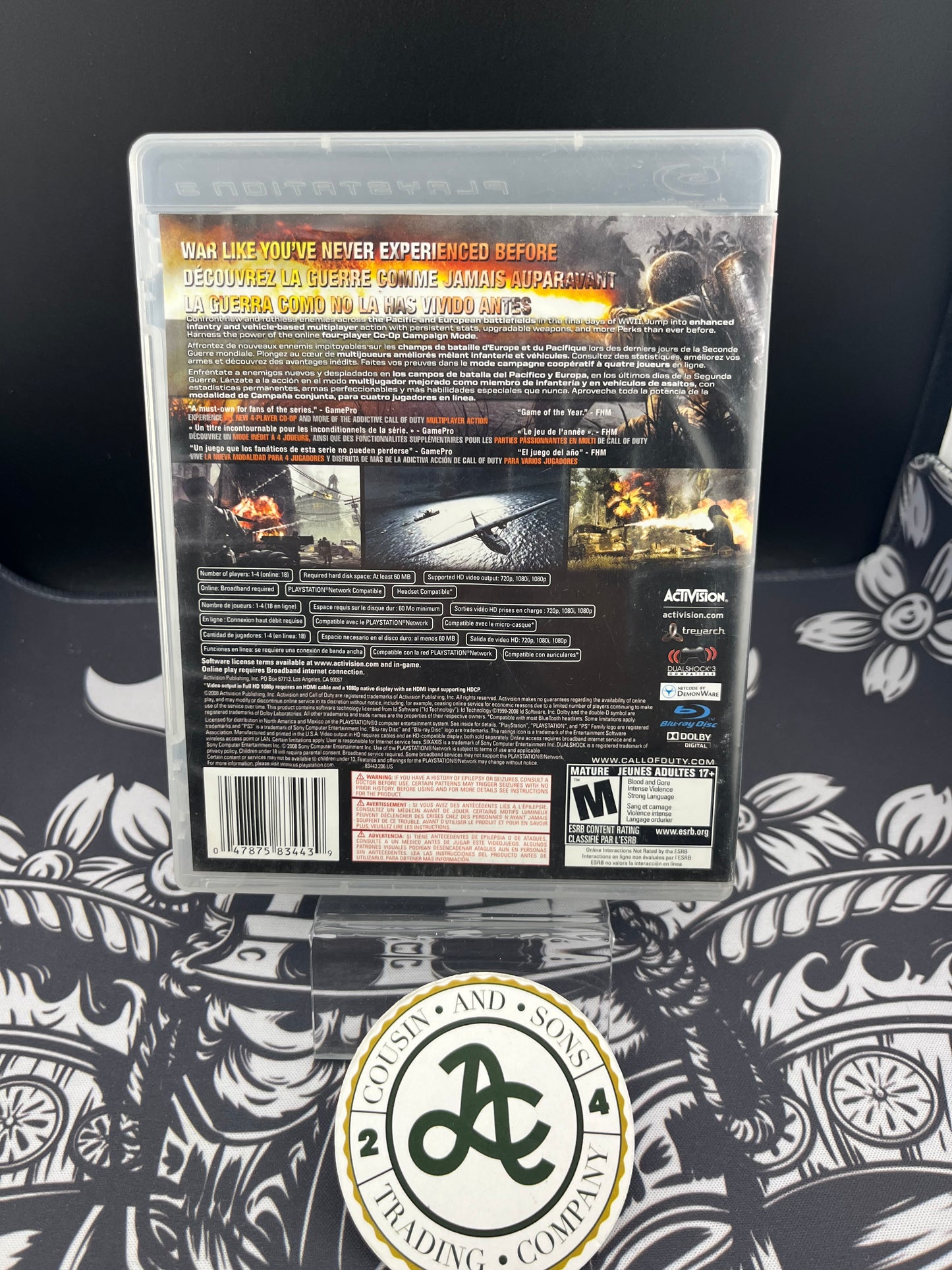 Call of Duty World at War PS3 CIB