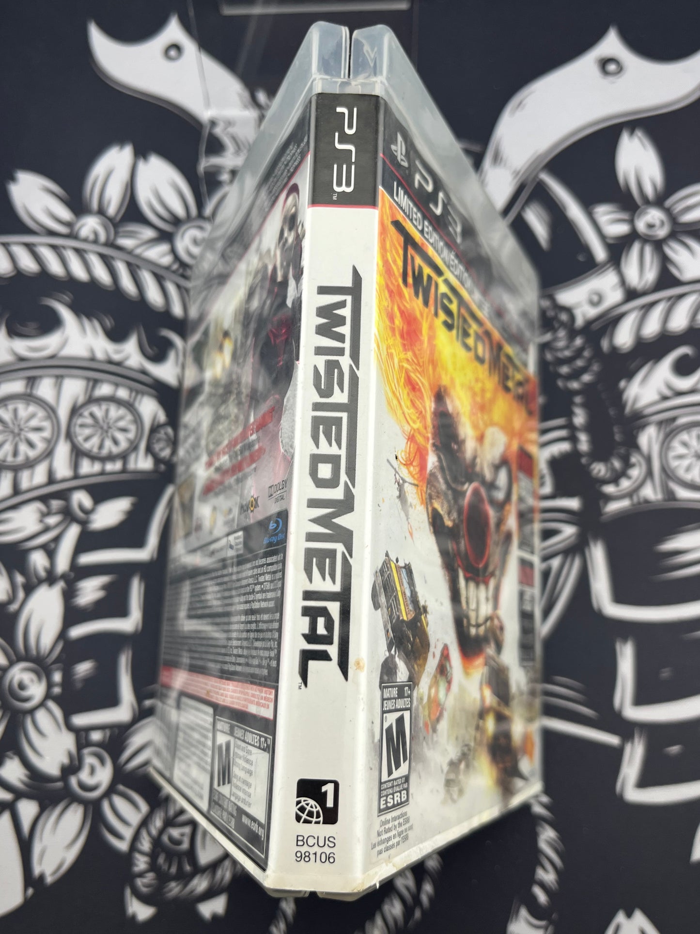 Twisted Metal Limited Edition PS3 CIB (Manual Water Damaged)