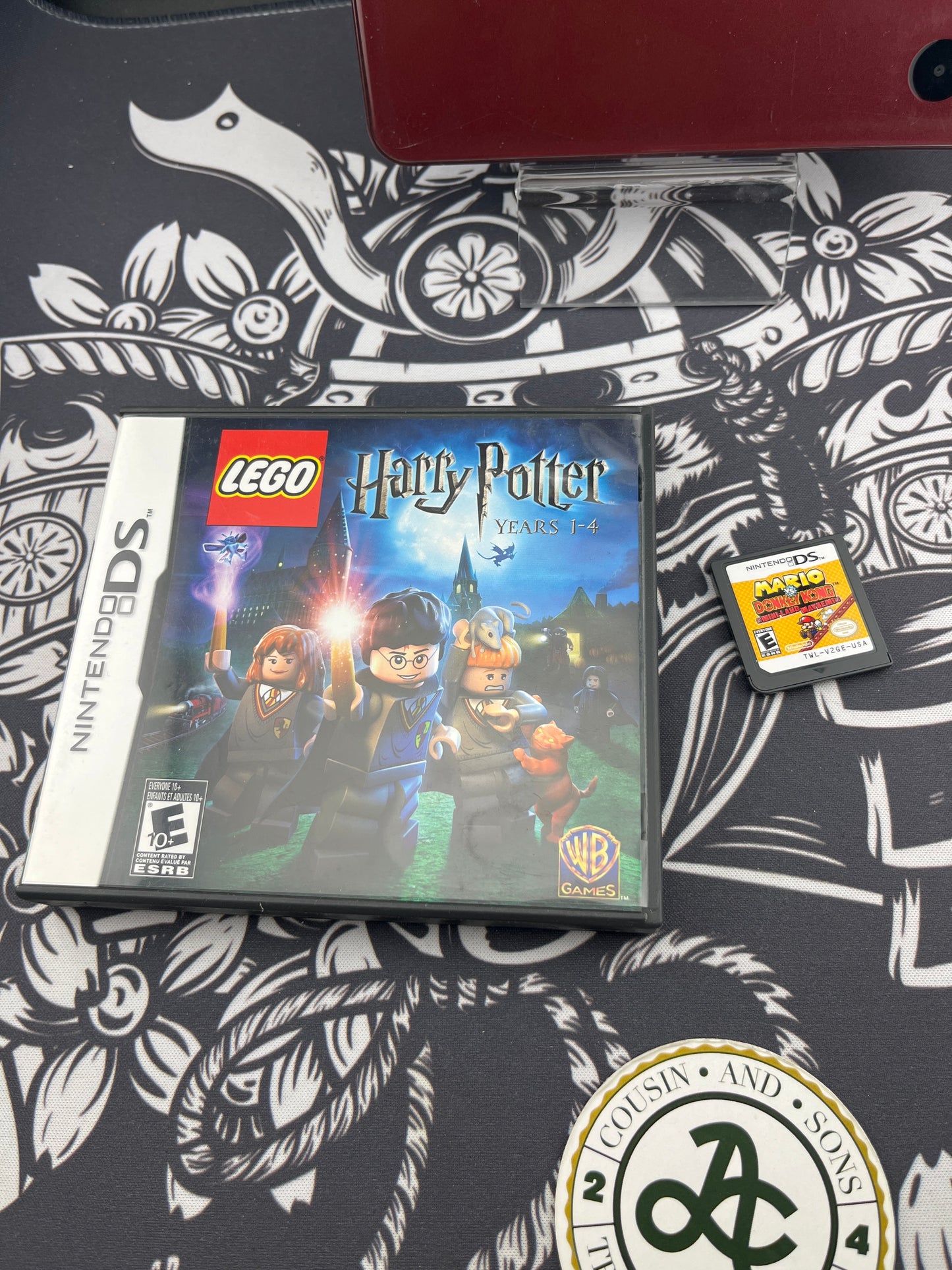 Copper DSI XL with Lego Harry Potter + Mario vs Donkey Kong Mini-Land Mayhem