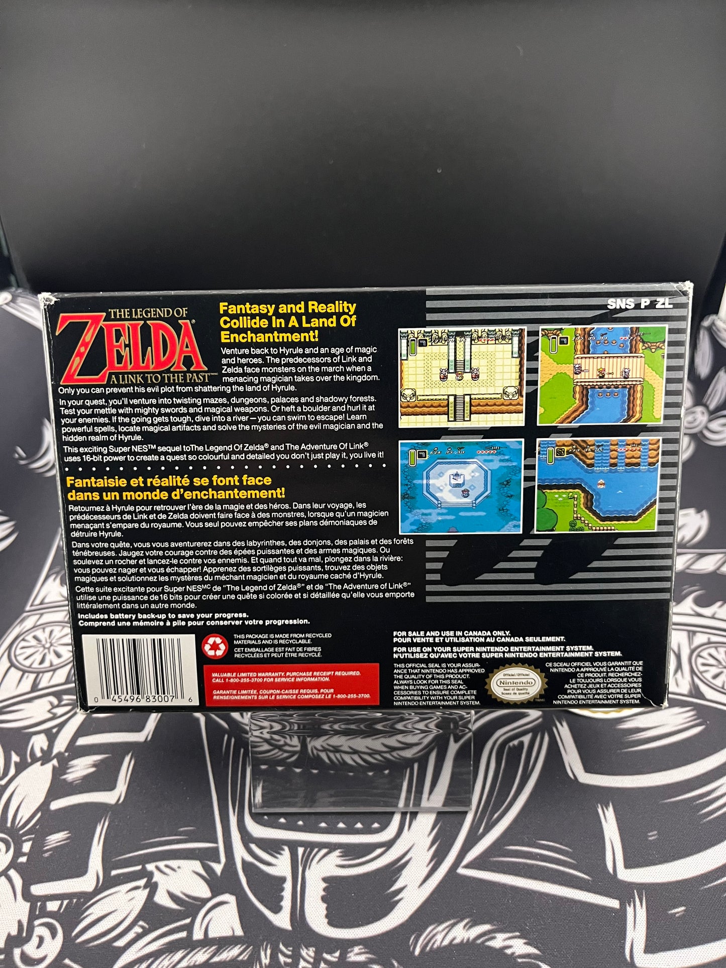 The Legend of Zelda a Link to the Past SNES CIB