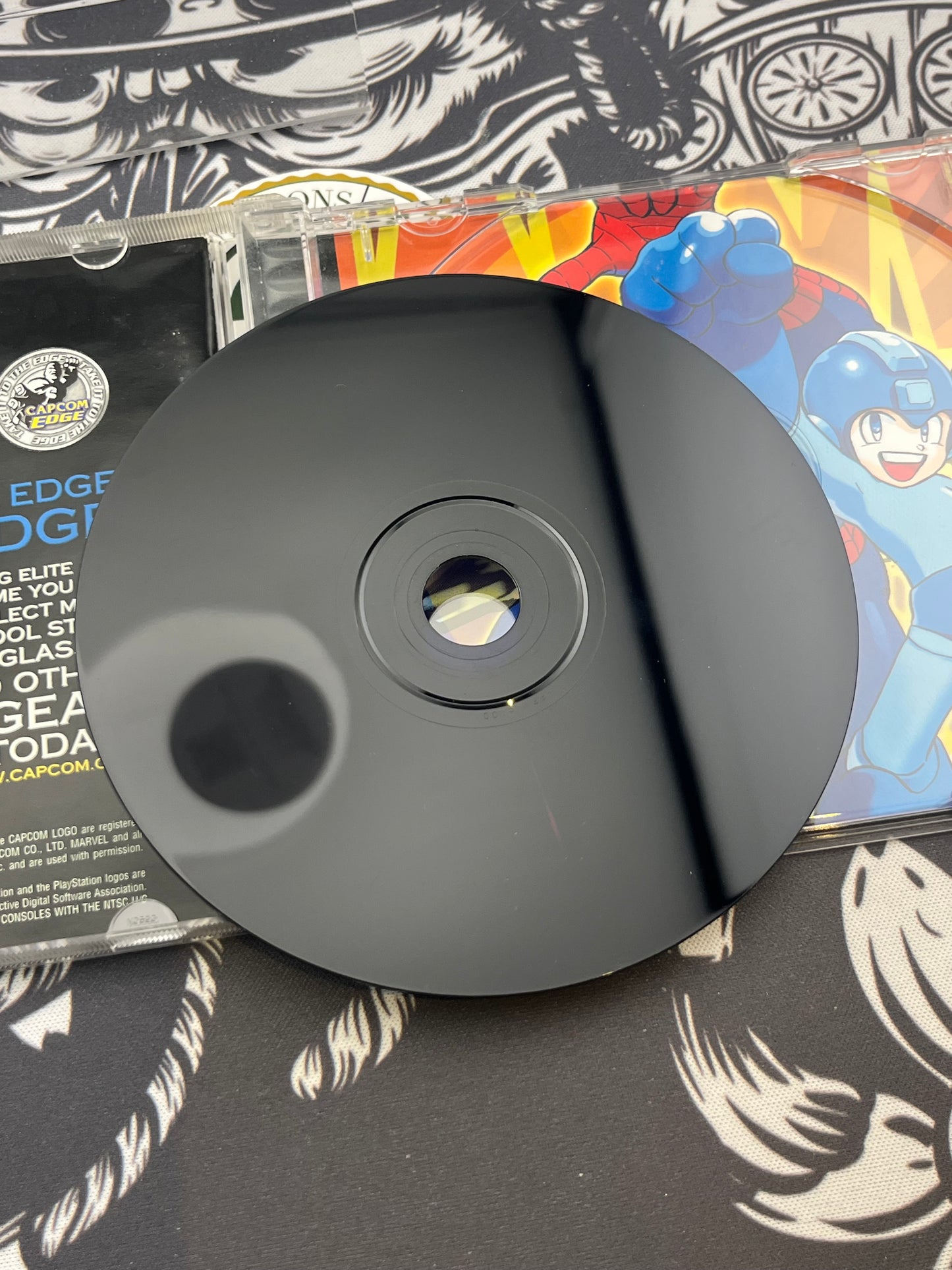 Marvel Vs Capcom Clash of Super Heroes PS1 CIB + Registration Card
