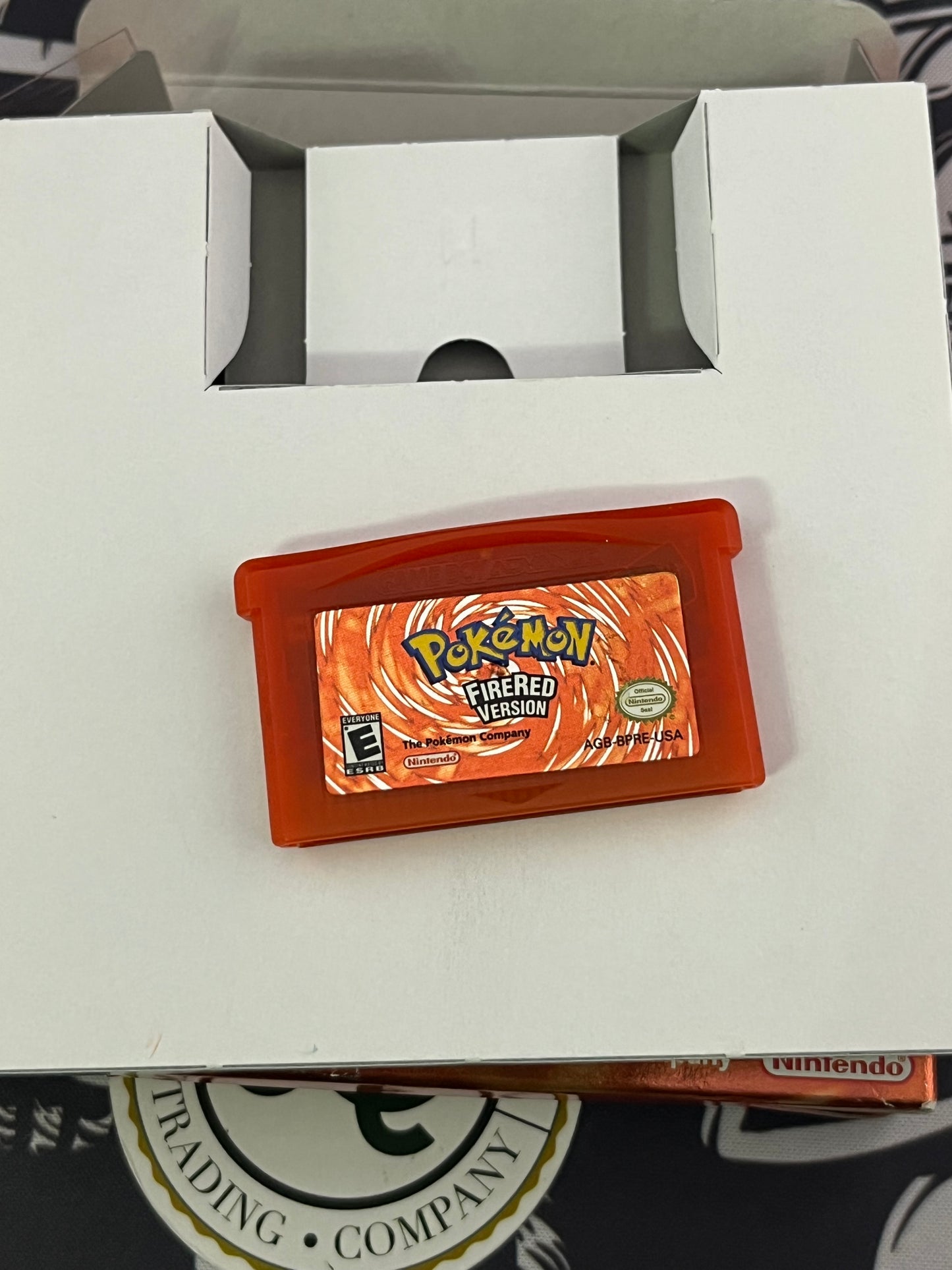 Pokémon FireRed Player Choice Almost CIB