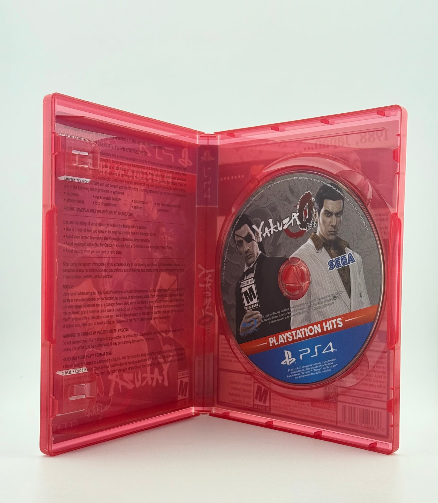 Yakuza 0 PlayStation Hits PS4 CIB