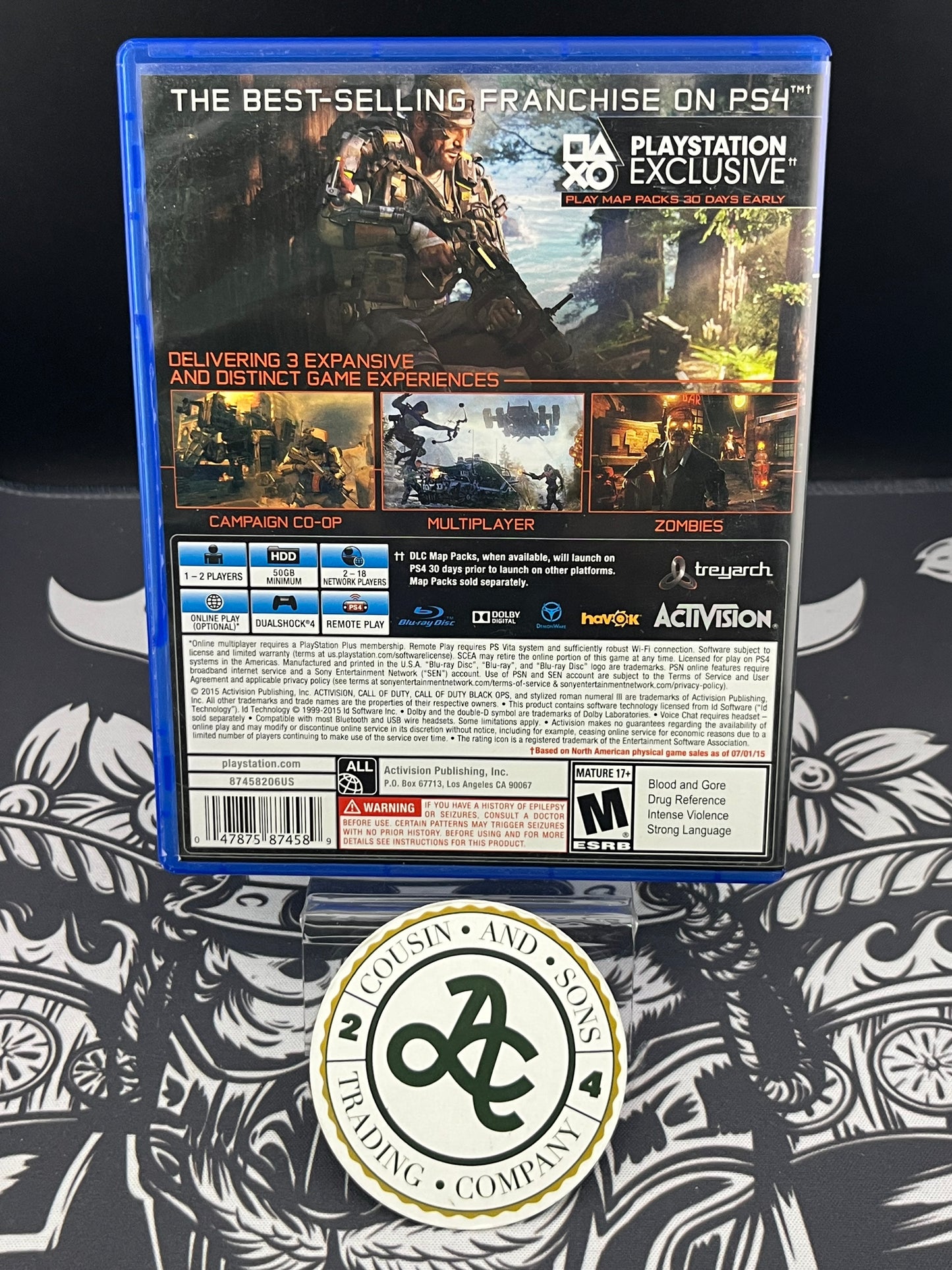 Call of Duty Black Ops 3 PS4 CIB