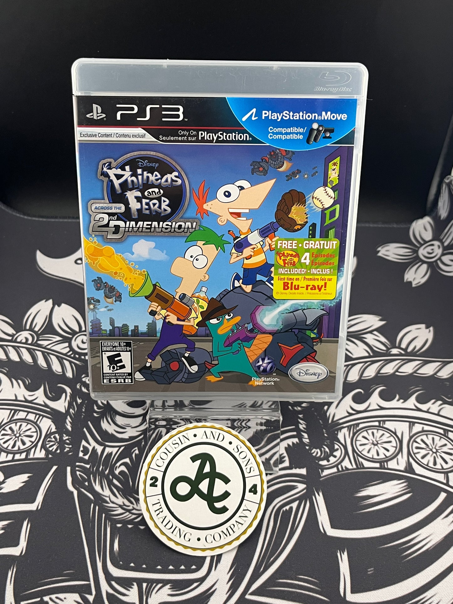 Phineas and Ferb Across the 2nd Dimension PS3 CIB