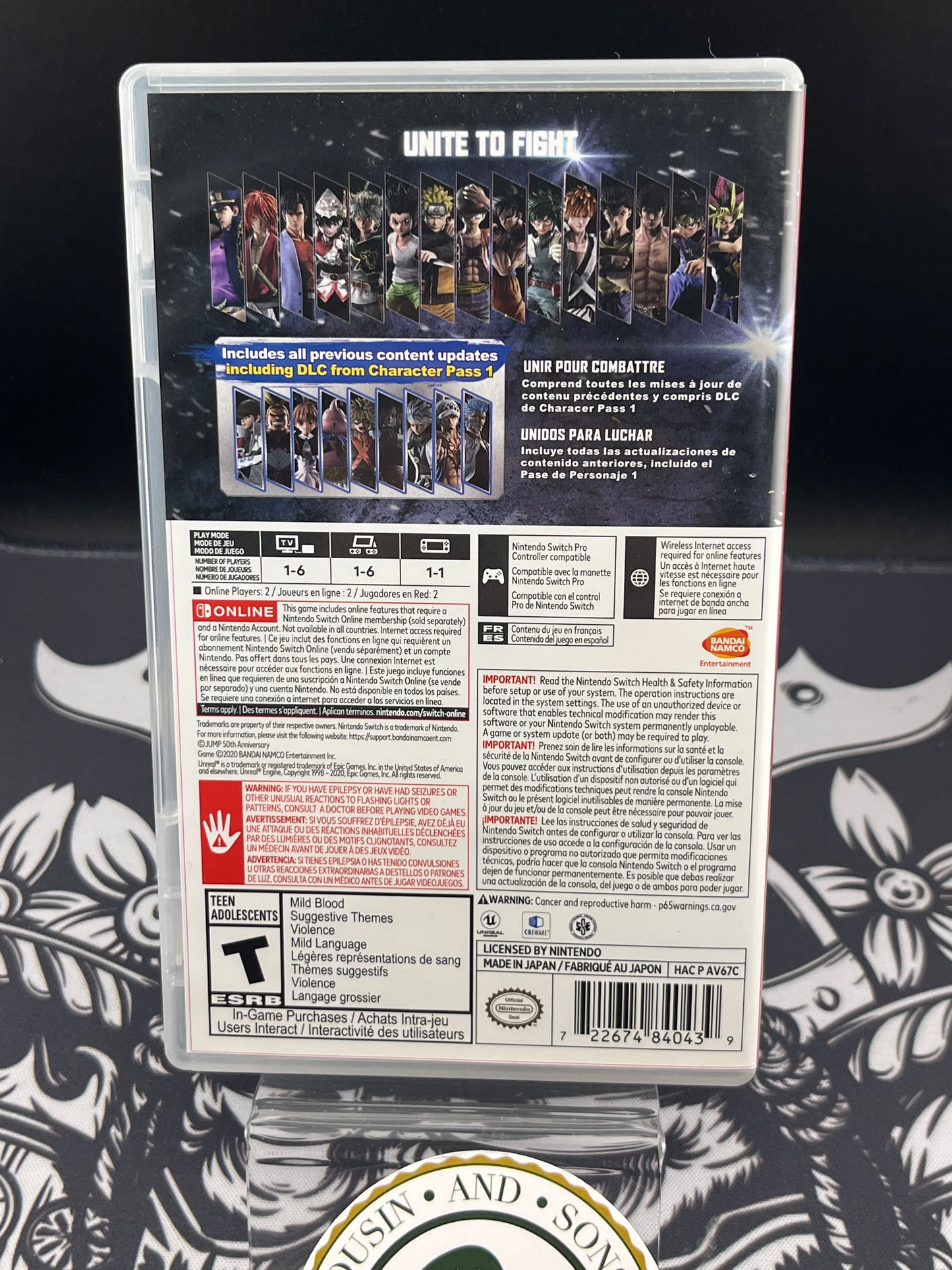 Jump Force Deluxe Edition Switch CIB